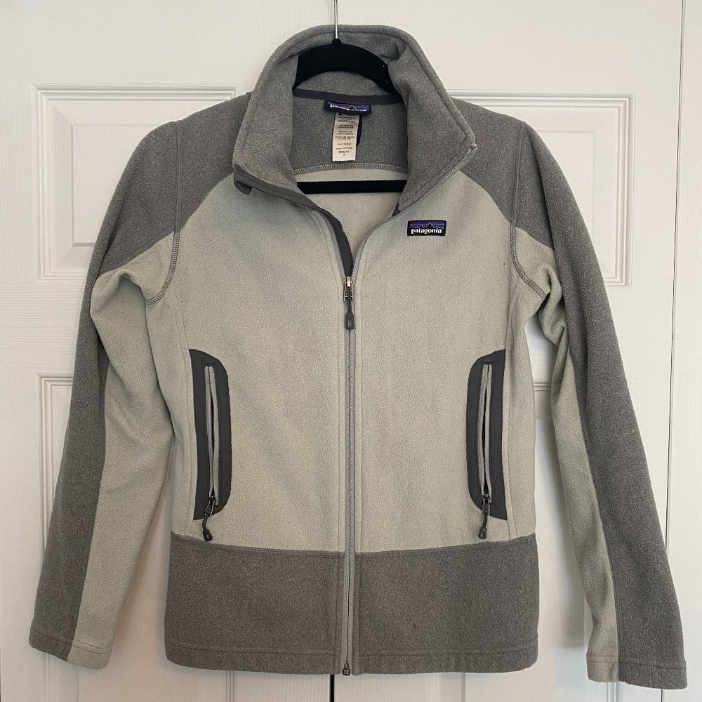 Women's Patagonia Emmilen Gray Color Block Jacket Size Small